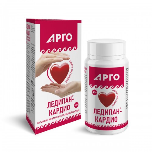 Купить Витаминно-минеральный обогащенный комплекс Ледипан-кардио, капсулы, 60 шт  г. Астрахань  