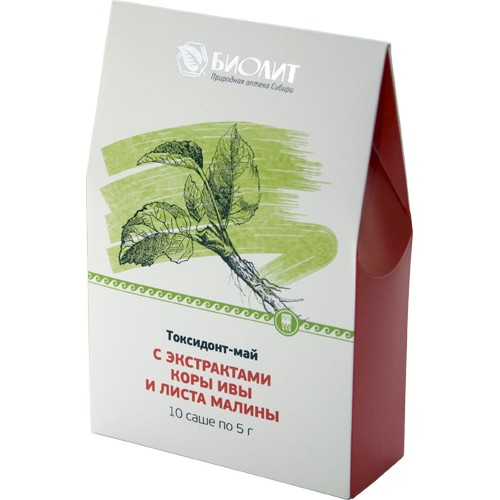 Купить Токсидонт-май с экстрактами коры ивы и листа малины  г. Астрахань  